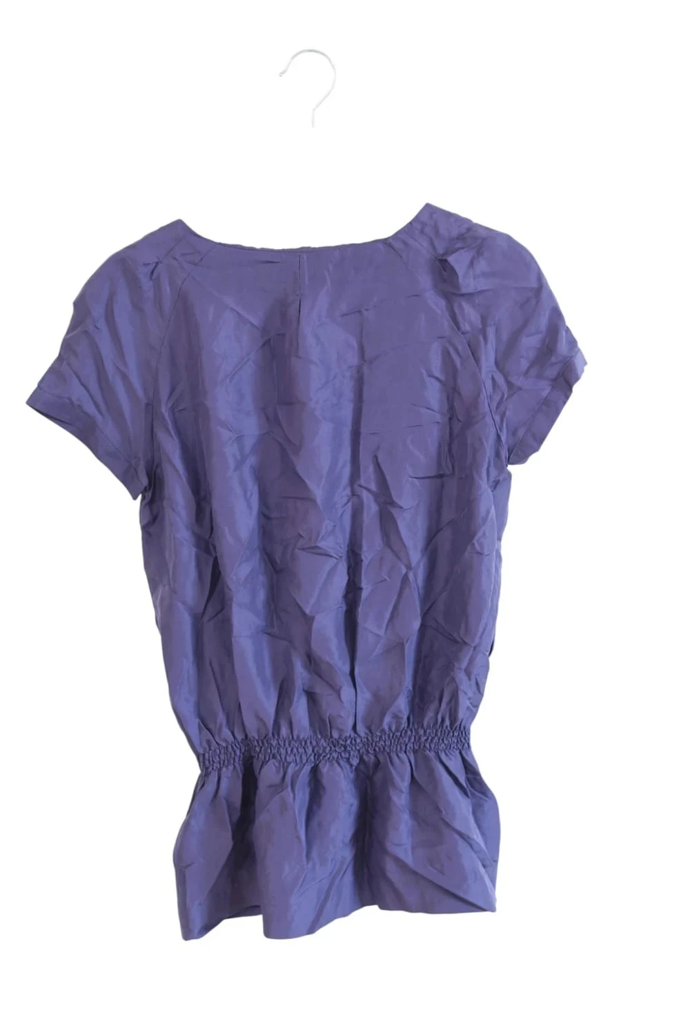 C84 Cyrillus Tunic Purple Silk size 36 – photo 2
